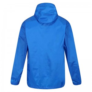 Kualitas luhur lalaki Pack-Éta III waterproof jaket Oxford Blue Produsén