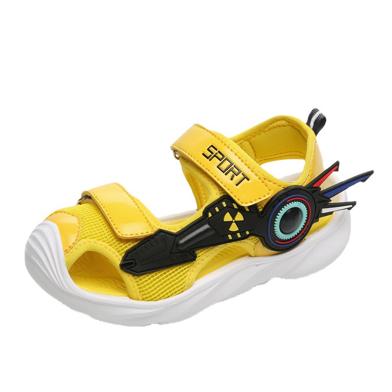 China wholesale Newborn Easter Outfit Manufacturer –  children’s sandals bag head sandals safety anti-collision beach sandals fashion beach shoes cross-border explosive spot wholesale ...