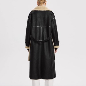 Senior sense temperament vintage coat women 2023 winter new faux fur coat