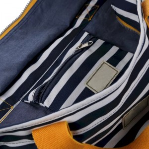 Stamford Beach Bag Bag Navy Stripe