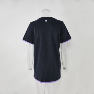 T-shirt d'été de styliste 100% pur coton, surdimensionné, marque, mode luxe