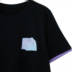 T-shirt designing 100% pure cotton oversized brand T-shirt fashion deliciae T-shirt pro mulieribus