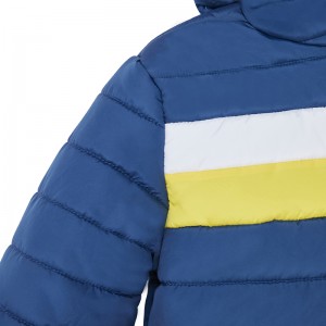 2022 осенне-зимняя новая детская хлопковая куртка средней длины на толстом пуху, хлопковое пальто с капюшоном для больших мальчиков и девочек