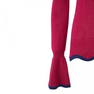 2022 fashion Awéwé ramping Crewneck Sweatshirt Kasual Pullover Top Haneut Sweater Kaos Lengan Panjang