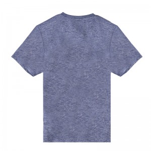 Προσαρμοσμένο λογότυπο Ανδρικά αθλητικά ενδύματα Βαμβακερά μπλουζάκια Απλό κενό μπλουζάκι προπόνησης Προσαρμοσμένο υπερμεγέθη μπλουζάκι