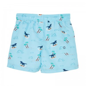 2022 Dinosaurus mode zomer jongens shorts op maat gemaakte kinderen jongens digitaal bedrukte shorts kleine jongens zwemshorts