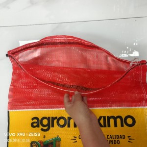 leno bag / net bags for vegetables / mesh bag onion