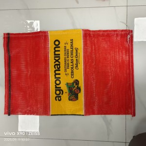 leno bag / net bags for vegetables / mesh bag onion