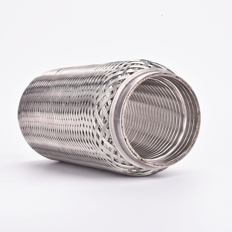 China wholesale 304 Stainless Steel Bellows Exporter - Exhaust Flexible Pipes With Interlock (outer Wire Braided & meshed) – Xinjing