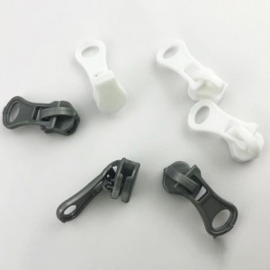 China Factory Plastic Slider For Nylon Zipper, Plastic Zipper For Garment, Bag