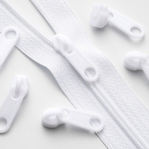 China Factory Plastic Slider For Nylon Zipper, Plastic Zipper For Garment, Bag