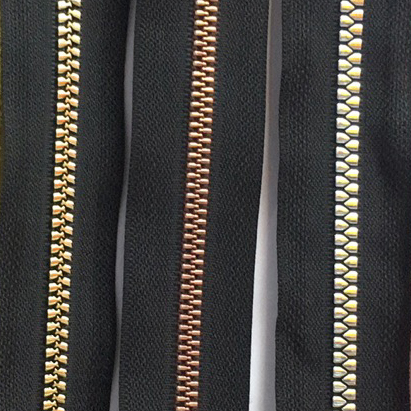 Garment Bags Plastic Zipper Special Teeth Plated Gold, Silver, Black Nickel, Copper, Rainbow Teeth China Featured Image