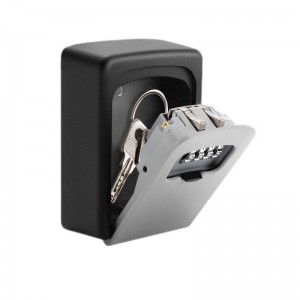 Wall Mount Key Box with Code Outdoor Key Lock Box WS-LB06