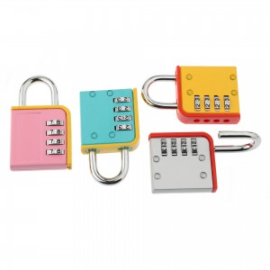 Four Digits Password Security Travel Safe Combination Padlock Luggage Lock WS-PL07