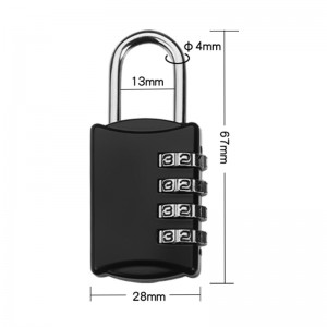 Best padlock for storage unit Combination Padlock 4 Digital Gym Lock WS-PL15