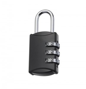 Good Quality Most Secure Combination Padlock 3 Digital Mini Gym Lock WS-PL08