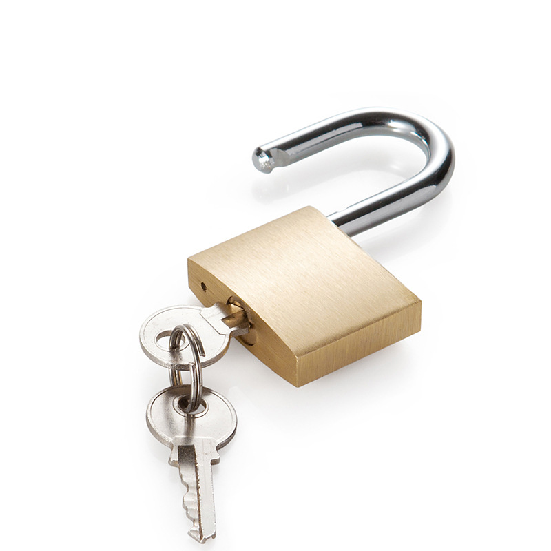 Medium-size Solid Brass Padlock 20-60mm Keyed Lock WS-MP Series Featured Image