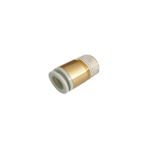 KQ2OC Series pneumatic one touch push to connect brass quick fitting air hose tube connector round male straight fitting