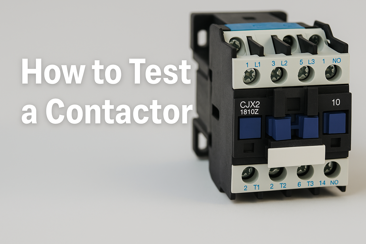 How to Test a Contactor: The Complete Guide