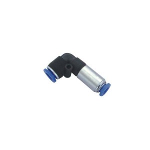 KCV Series wholesale one touch quick connect L type 90 degree plastic air hose tube connector union elbow pneumatic fitting