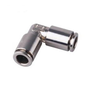 JPVN metal pneumatic push in fitting, elbow reducer brass pipe tube fitting, pneumatic metal fitting