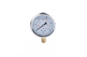 high quality standard air or water or oil digital hydraulic Pressure regulator with gauge types china manufacture YN-60 10bar 1/4