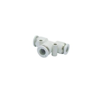 BPE Series Union Tee Type Plastic Push To Connect Tube Pneumatic Quick Fitting