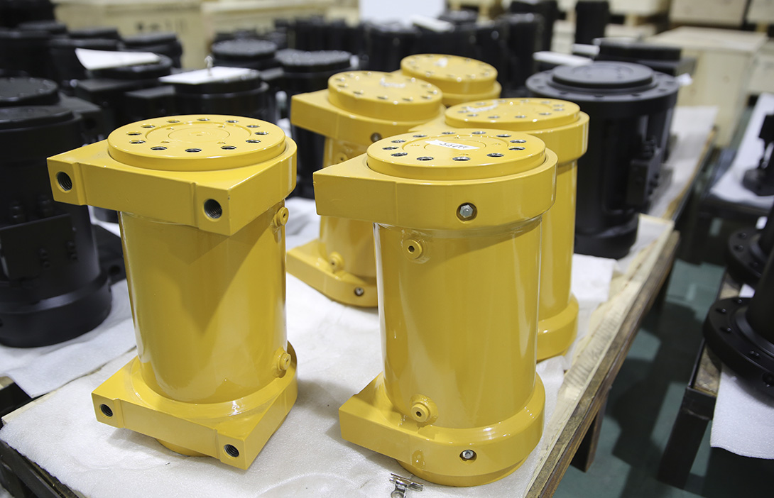Helical hydraulic rotary actuator products