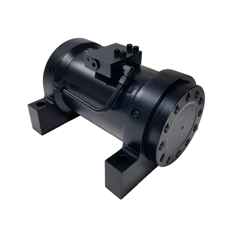 Fixed Competitive Price 38000Nm Rotating Hydraulic Cylinder - WL30 Series 7300Nm Foot Mount Helical Hydraulic Rotary Actuator – Weitai
