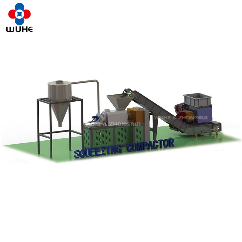 films-woven-bags-and-nylon-fiber-materials-Squeezing-compactor-dryer-squeezer