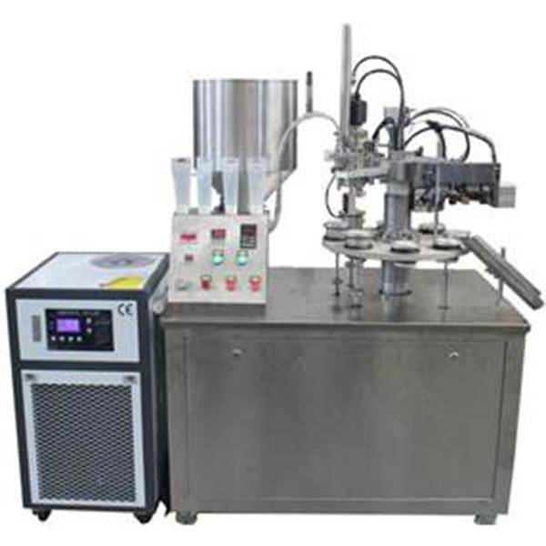 OEM Manufacturer Machine For Making Tin Can - Semi-automatic tube filling and sealing machine – Innovate detail pictures