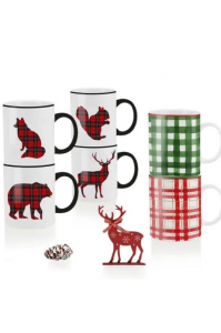 Christmas Mug gift set of 6