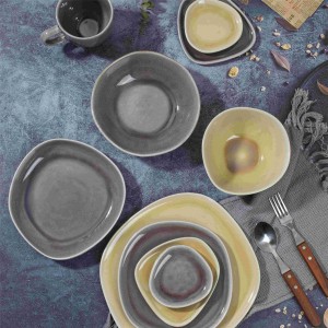 Minimalism Collection Stoneware Dinnerware Set For Canton Fair