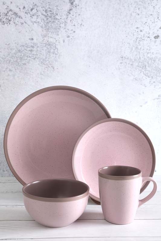 Newly Arrival Bone China Tea Sets - Color Glaze Stoneware With Small Point Tableware Set  – WELLWARES