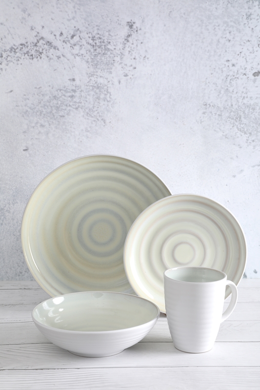 Bottom price Stoneware Tabletop - Reactive Glaze Emboss Stoneware Tableware – WELLWARES