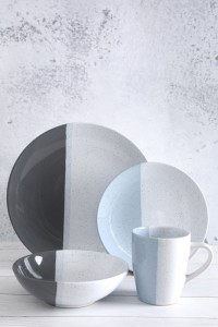 Cross glaze ceramic tableware set