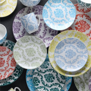 Family ceramics pad printing tableware