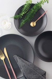 Black Collection – Coupe Dinnerware Set, ...