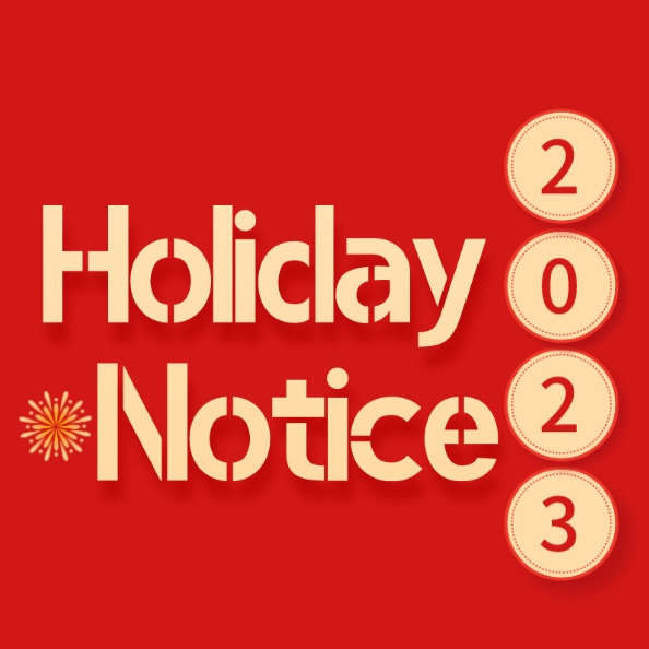 Happy New Year! Holiday Notice from Wellwares Group