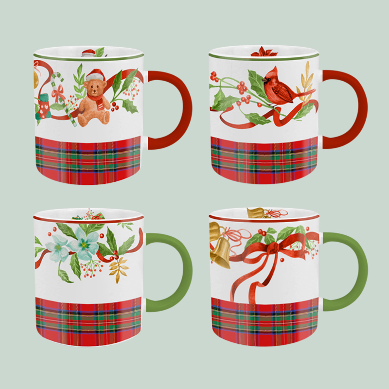 Manufacturing Companies for Earthen Dinner Set -  WWS Christmas special mug set – WELLWARES