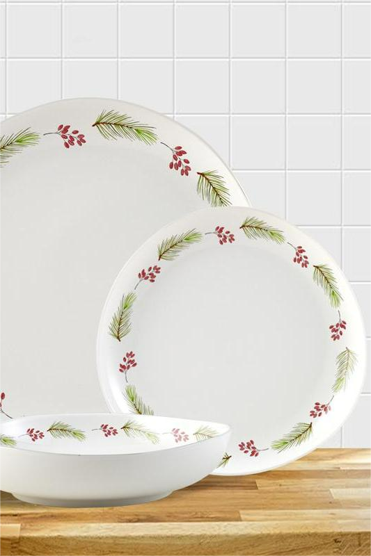 Poinsettia 12pc Dinnerware set Featured Image