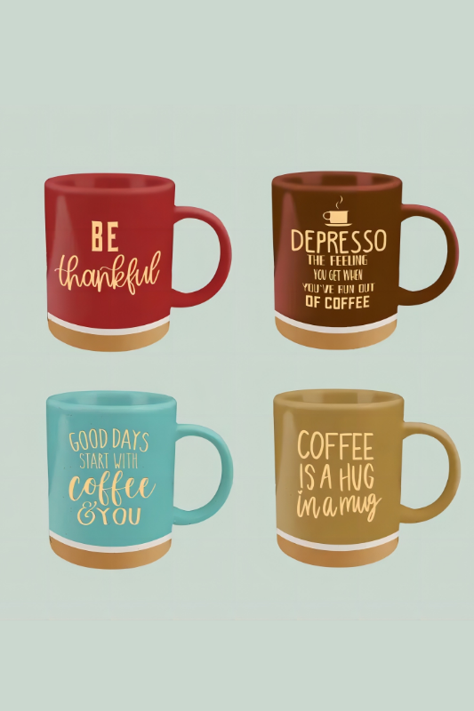 WWS everyday coffee mug set