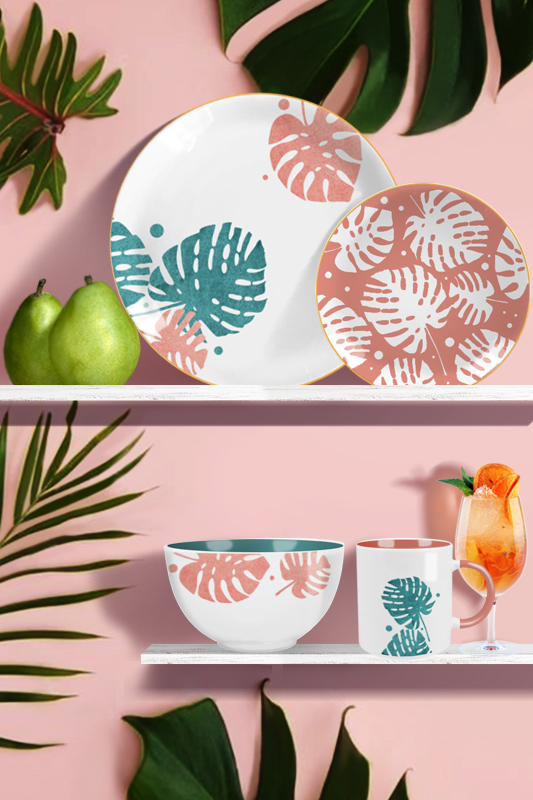 Arcadian Collection -porcelain dinnerware set Featured Image