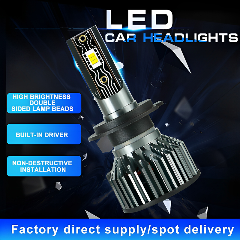 High Quality Low Price Car Led Headlights H1 H4 H7 H11 9005 9006  manufacturers and suppliers