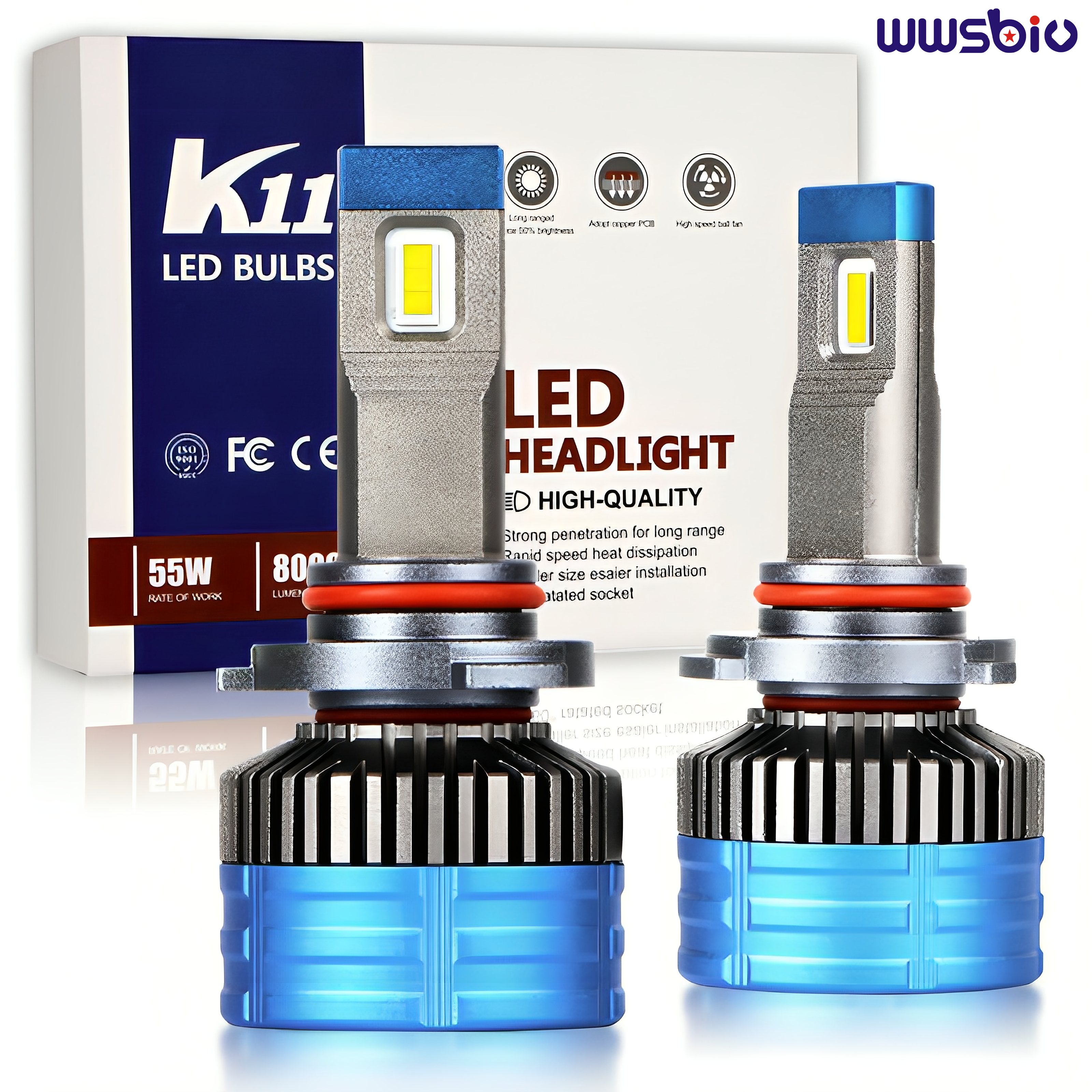 פנס LED בעל עוצמה גבוהה פנס חזית נורה