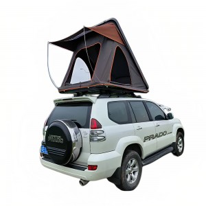 4 Tawo nga Hard Shell Aluminum Alloy Camping SUV Roof Tent