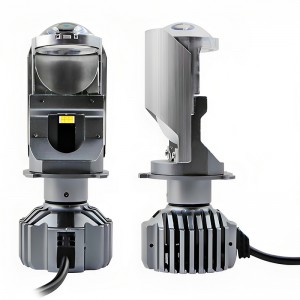 Osvetľovací systém h4 led svetlomet projektor šošovka svetlomet