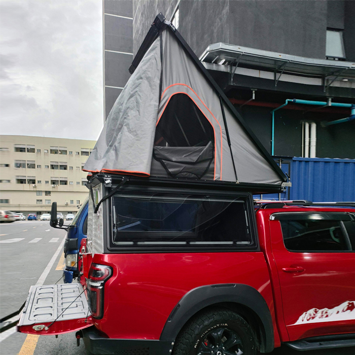 WWSBIU lancia una nova tenda di tettu triangulare in lega d'aluminiu