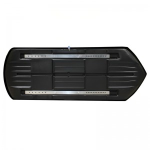 Wholesale Dealers of Wholesale Customized 350L Capacity Dual Side ABS Waterproof Car Roof Box Removable for SUV