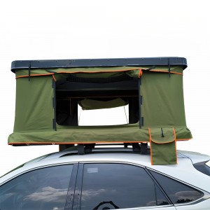 Custom 4WD Fiberglass Camping Hard Shell Roof Tent